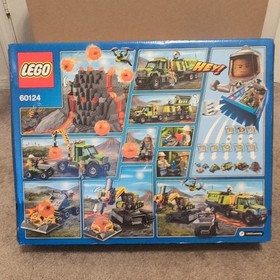 LEGO City Volcano Exploration Base 60124 NISB Complete Set 824 pcs