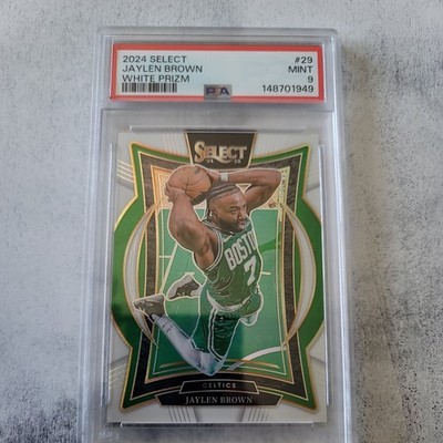2024-25 Panini Select - Concourse Jaylen Brown #29 White Prizm /149 EBAY 1 OF 1!