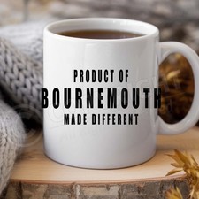 Product Of BOURNEMOUTH Coffee Tea Gift Mug Birthday Christmas Birth