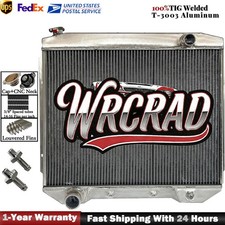 Aluminum Radiator For 1957-1959 Ford Fairlane Ranchero Edsel Mercury V8 3 Row