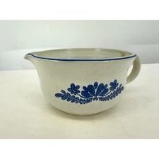 Pfaltzgraff Yorktowne Batter Bowl 3.5 Qt Stoneware Mixing Bowl USA Vintage