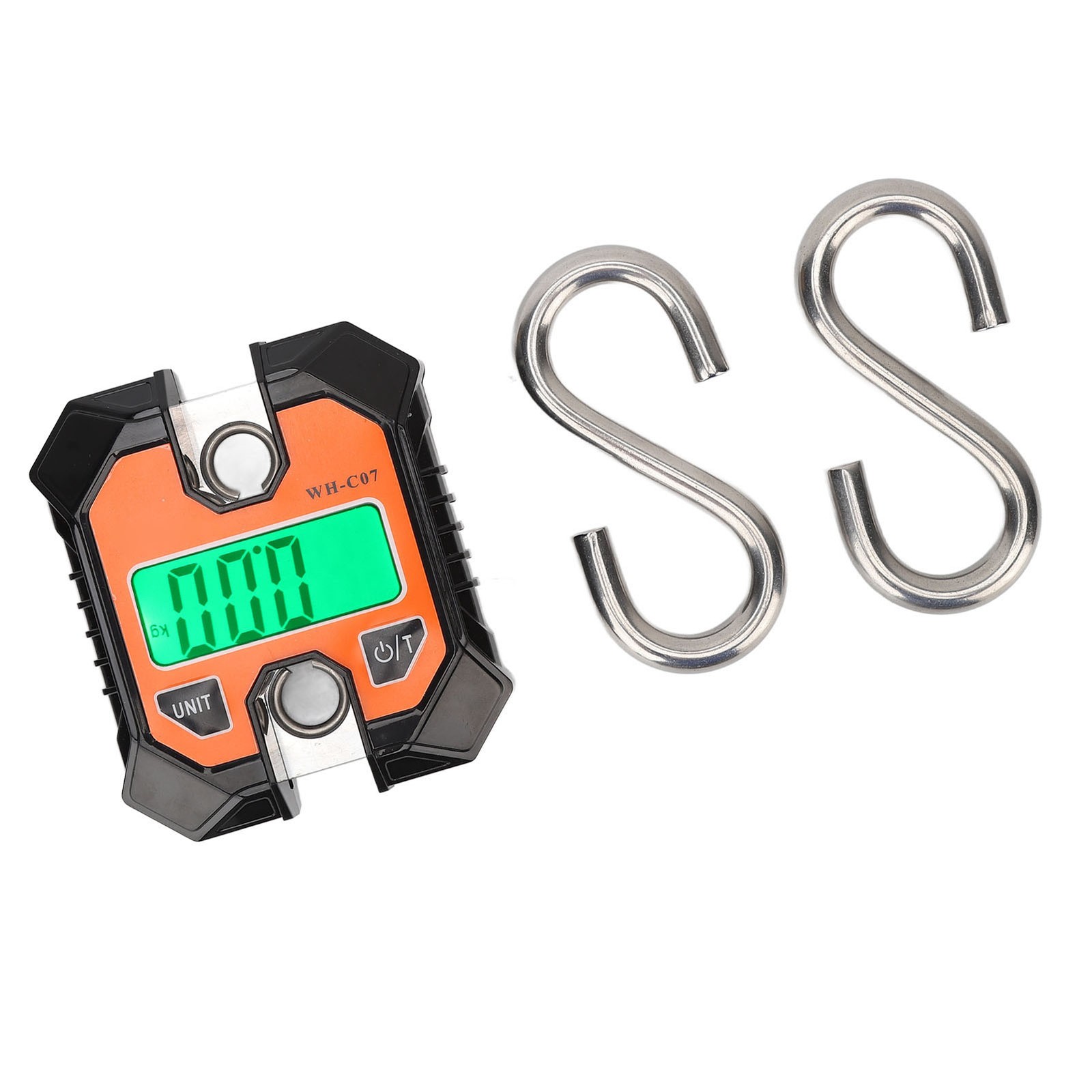 *Digital Fishing Scale Multifunction 0.2kg To 100kg Portable Electronic Hook Sca