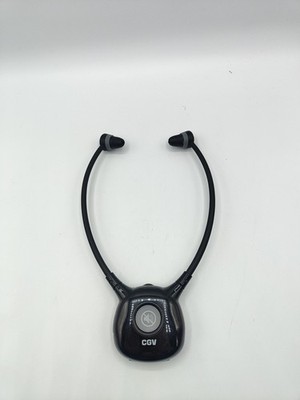 CGV HEL DOLFIN Kabellose Kopfhörer für TV   Schwarz   Wireless Headset