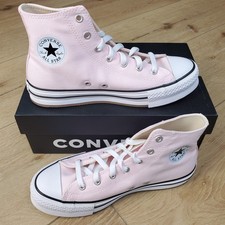 Converse Chuck Taylor All Star Lift Platform HI Kids 7 Y Sugar Berry Pink White