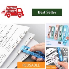 Mini Manual Stapler 40-Sheet Capacity 24/6 Plastic Office School Binder