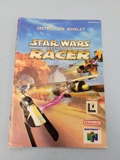 Manual - NO GAME - Good - Star Wars Episode I Racer - Nintendo 64