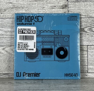 Hip Hop 50: Volume 1 By Dj Premier (CD, 2022) Nas Lil Wayne Slick Rick NEW READ