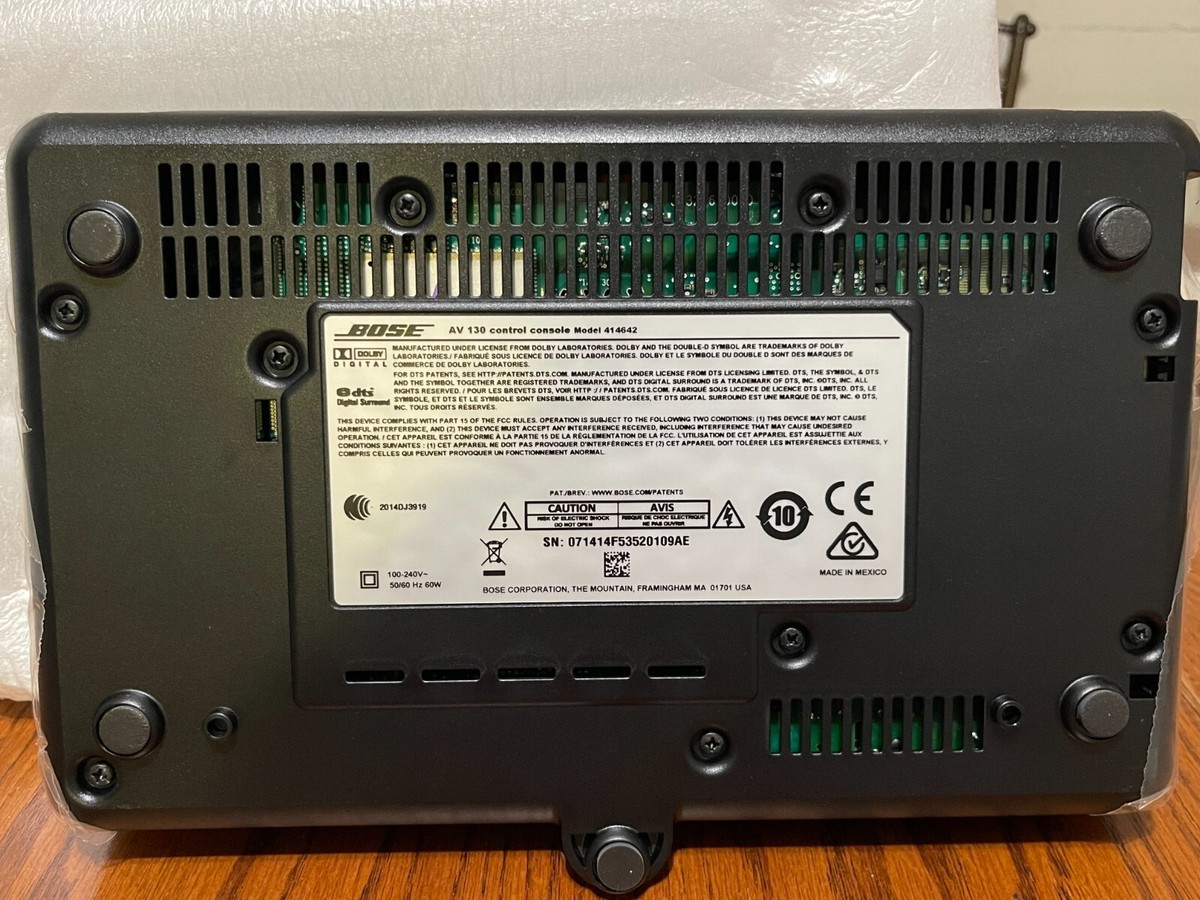 Bose AV 130 Home Theater Cinemate & Soundtouch 130 Receiver