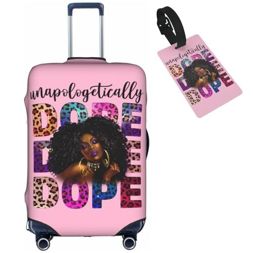 Travel Suitcase Protector African S (for 18--21 inch luggage) Color-3-45
