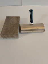 Vintage Silver Plated Silent Butler Crumb Sweeper 