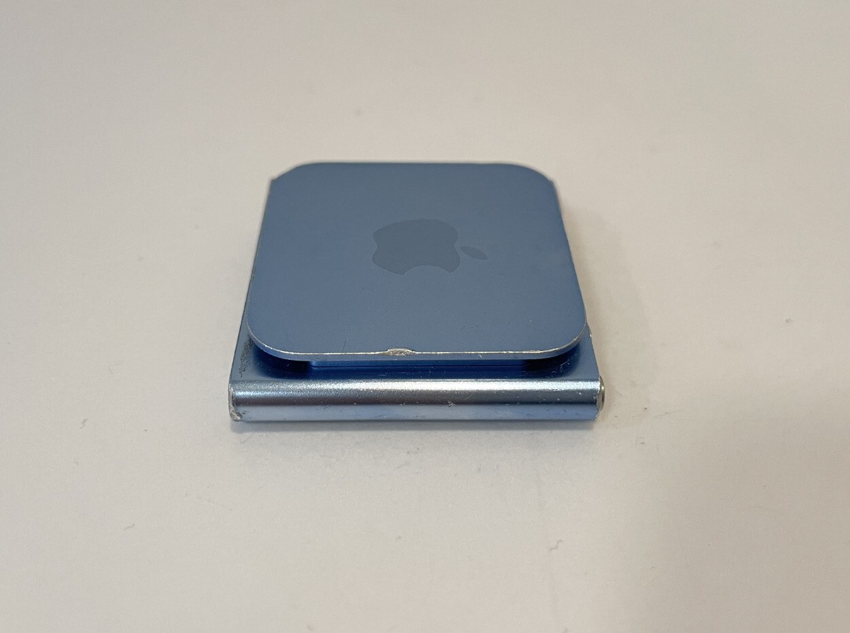 Apple iPod nano 6th Generation Blue (8 GB) Works Great