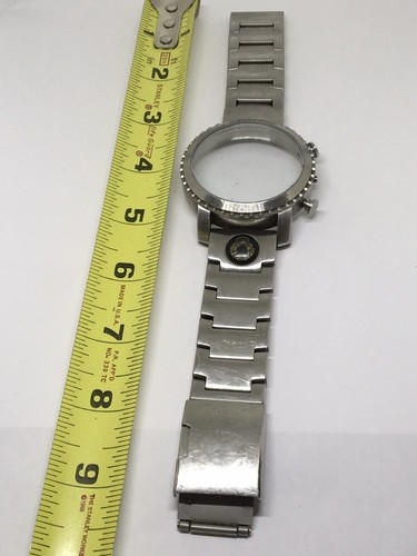 Fossil Stainless Steel Links Parts Case 