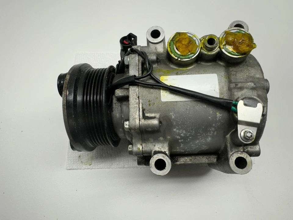 2002 2003 2004 - 2008 捷豹 X 型 X400 空调调节压缩机 7X4319D629AA — 第 2/4 张图片