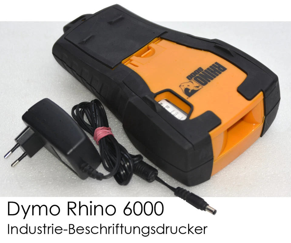 Dymo Rhino 6000 Industry Labeling Device Label Printer + 1x Band Neu - Image 3 of 4