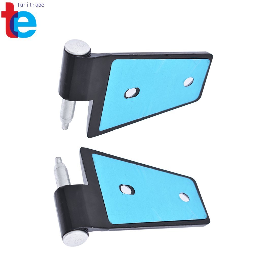 Replacement Door Hinges Black Set For 20072017 Jeep Wrangler Unlimited