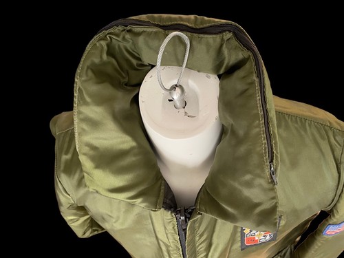 Vintage STEARNS USA Type III Green Flotation Jacket Hunting Fishing L 44-46 - Picture 6 of 8