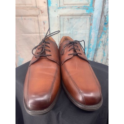 Florsheim Mens Mid Town Moc Shoe Lace Up10EEE (Wide) Brown  Solid Leather Upper Florsheim Mens Mid Town Moc Shoe Lace Up10EEE (Wide) Brown  main image 2