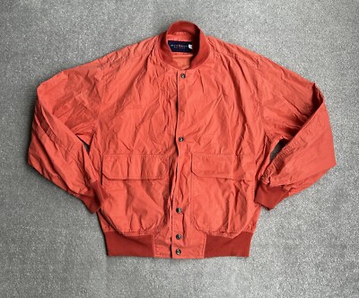 BELFE&BELFE Herren Bomber Jacke Gr. 52 Bomberjacke Übergangsjacke 12619 Rot