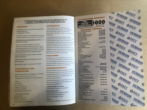 VICROADS RACV Country Street Directory Edition 3 Victoria Paperback 1997 - Picture 23 of 23