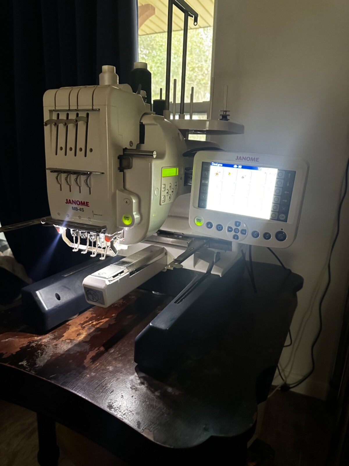 Janome MB4S Embroidery Machine eBay