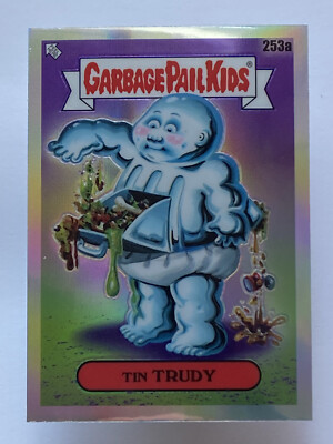 2023 Topps Garbage Pail Kids Chrome Series 6 Refractor Tin Trudy #253a