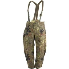 Waterproof GoreTex Pants German Flecktarn Camo Camouflage Rain Snow Military