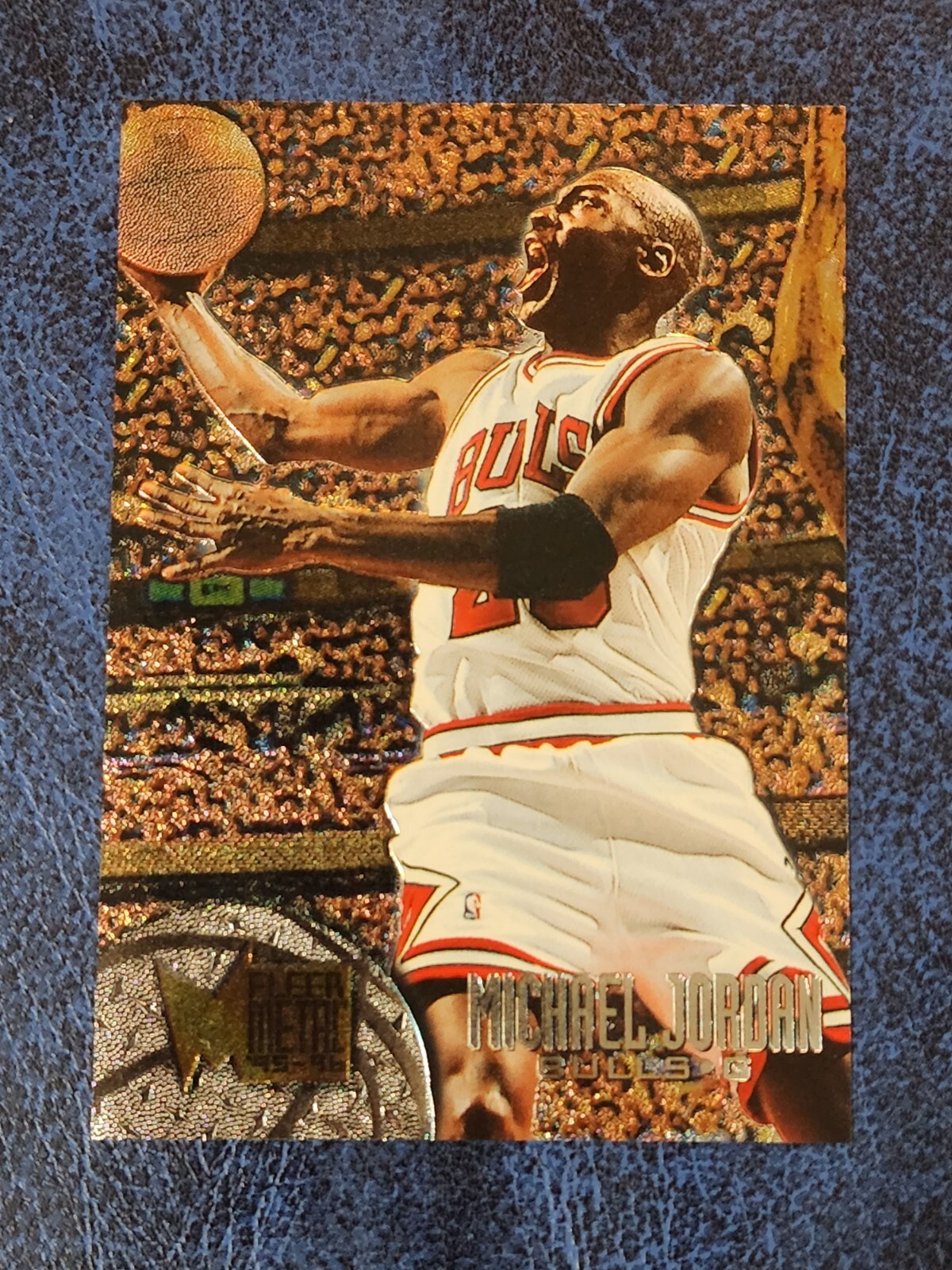 1995-96 Fleer Metal #13 MICHAEL JORDAN Chicago Bulls