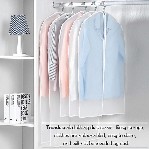 Garment-Bags Garment-Cover 12Pack Hanging Garment Bag Dress with Zip 60cm*100cm - Picture 12 of 13