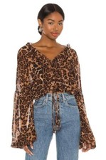 SYDS Prairie Leopard Top Size XS