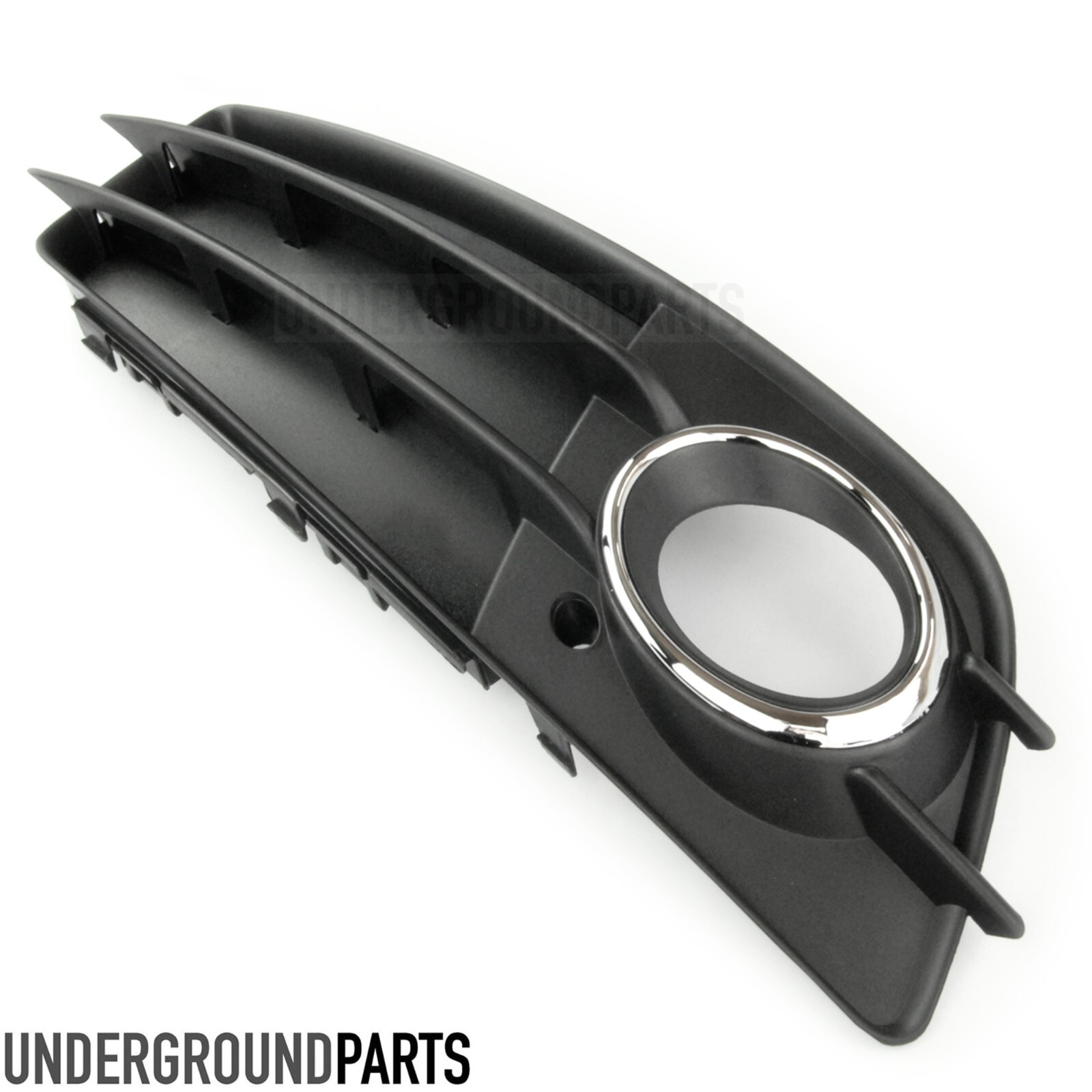AUDI A4 B8 SLINE CHROME FRONT FOG LIGHT COVER BUMPER GRILLE LEFT PASSENGER SIDE