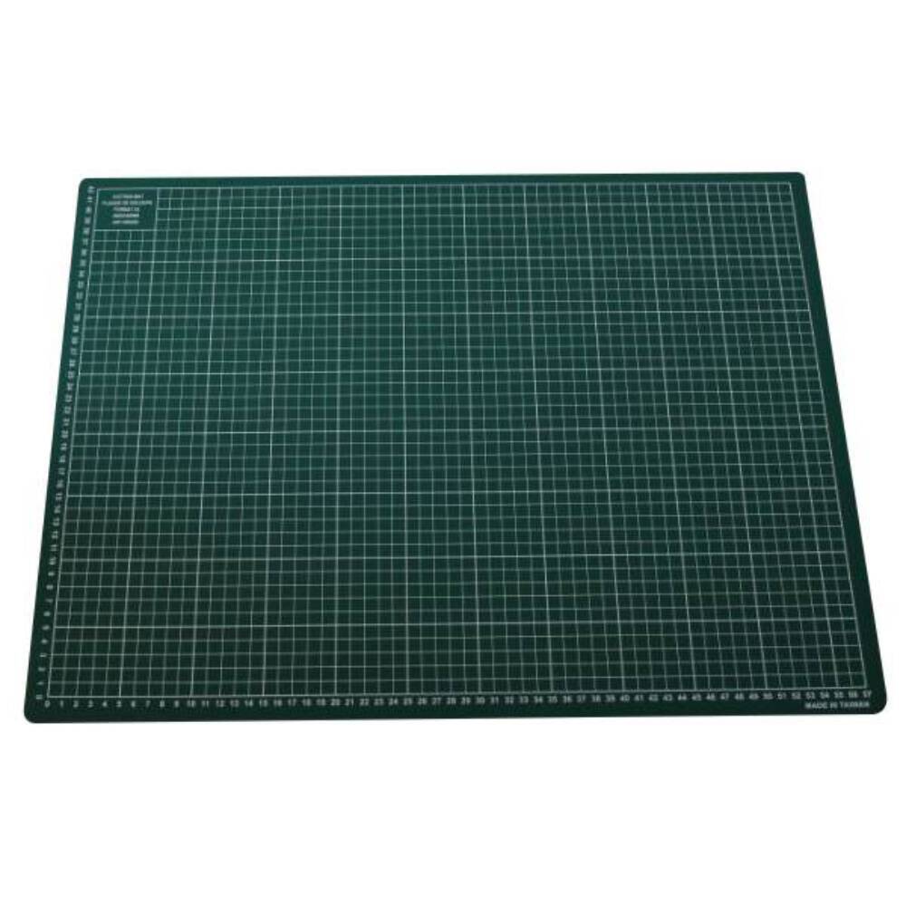 Tapis de coupe autocicatrisant A2 450 x 600 mm vert pour patchwork
