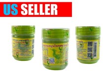 Traditional Thai Herbal Inhaler 3 Jars US sel...