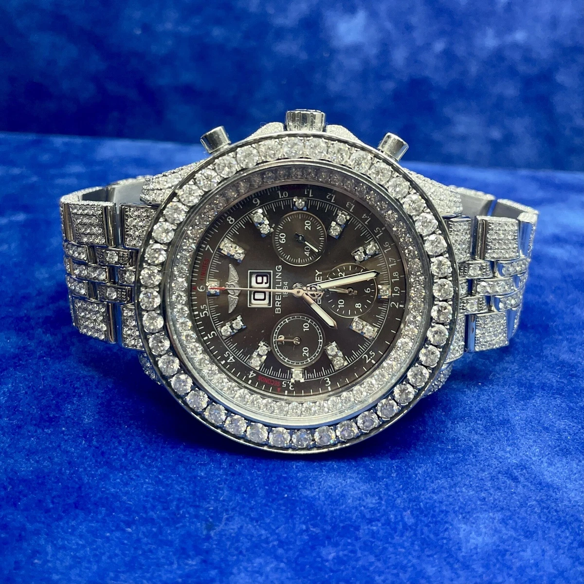 Diamond breitling bentley top