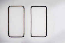 iPhone 4s Display Rahmen Mittelrahmen LCD Geh�use Middle Frame Housing Schwarz