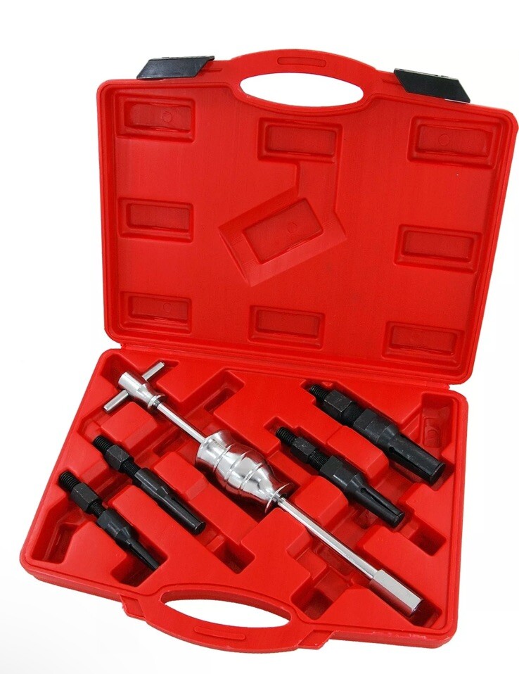 5pc Inner Bearing Puller Set Remover Slide Hammer Blind Hole Internal  | 3245