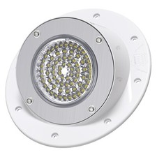 Rv Led Porch Flood Light Rectangle Clear Lens Camper Rv Trailer White Exterior
