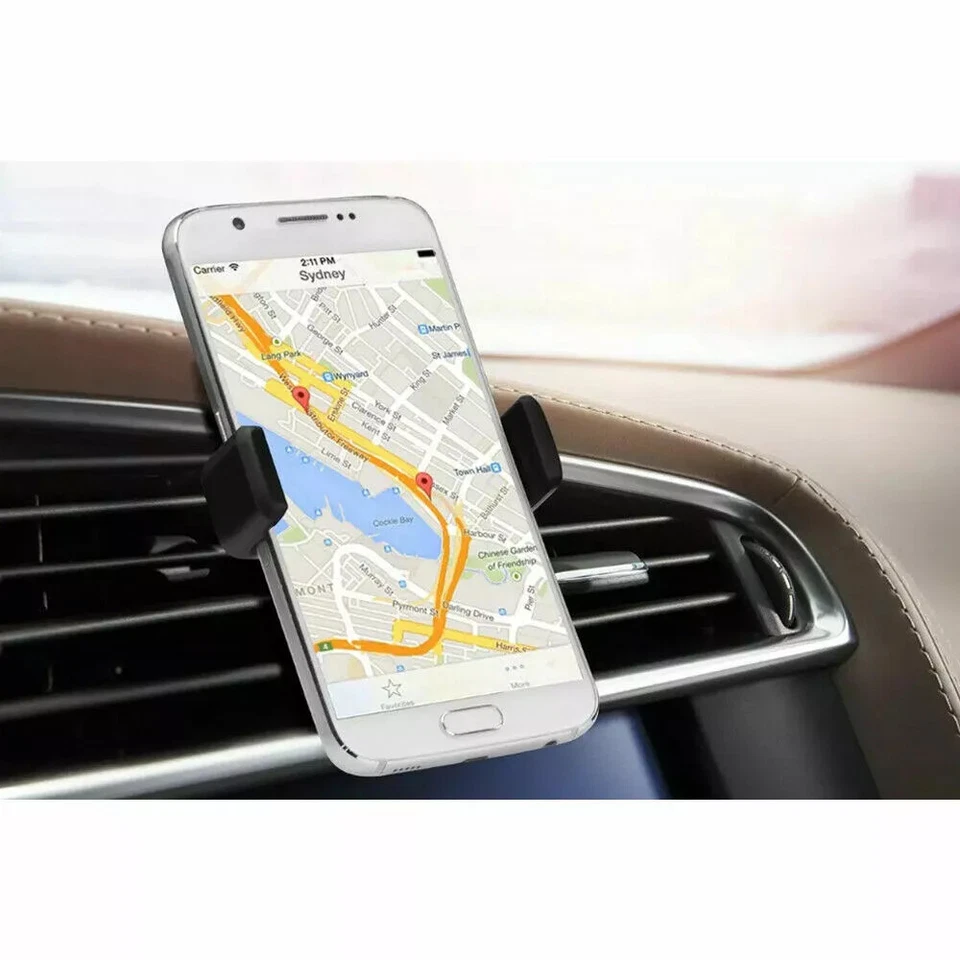 Universal 360 Rotating in Car Air Vent Mobile Phone Holder Mount Bracket Cradle - Image 3 of 4