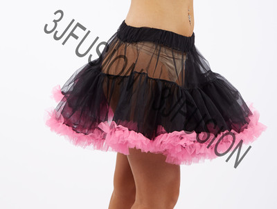 pink and black tutu dress Lizzie Fortunato