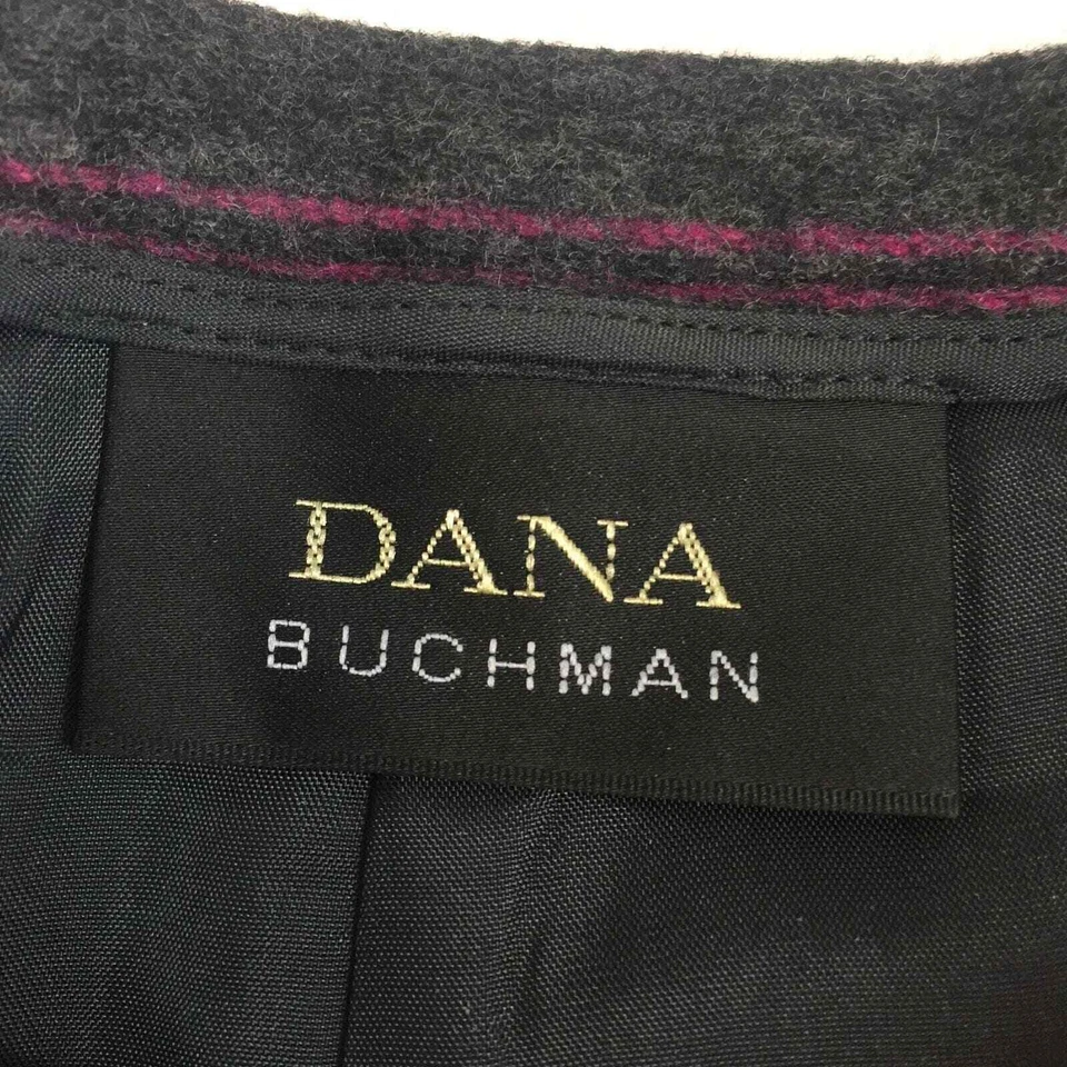 Dana Buchman Skirt Size 4 Cashmere Wool Blend A-Line Striped - Image 4 of 4