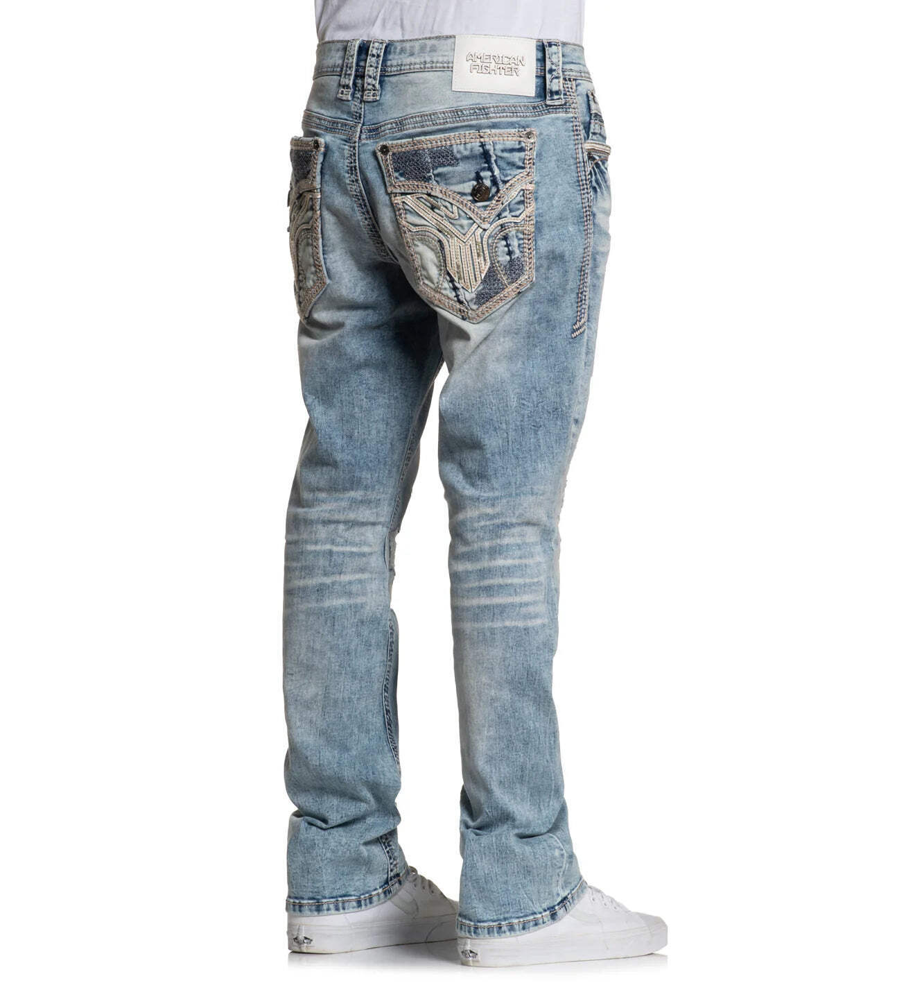 American Fighter Men's Denim Jean Striker Bronson Inseam 34"