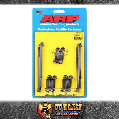 ARP VALVE COVER BOLT KIT FITS FORD RACING VALVE COVERS BLACK HEX