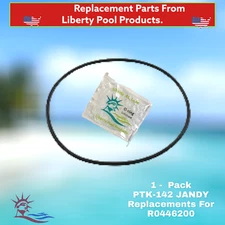 R0446200. PTK-142. Jandy Zodiac Stealth Pool Pump SHPF / SHPM Lid O-Ring + LUBE