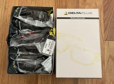DELTA PLUS SAFETY GLASSES WELSG18G, BOX OF 12 PIECES