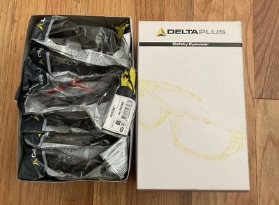 DELTA PLUS SAFETY GLASSES WELSG18G, BOX OF 12 PIECES