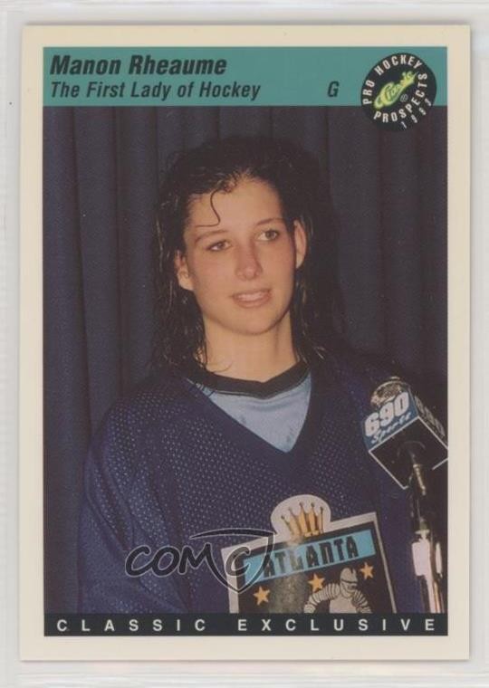 1993 Classic Pro Hockey Prospects Promotional Prototypes Manon Rheaume #PR2 0x7k