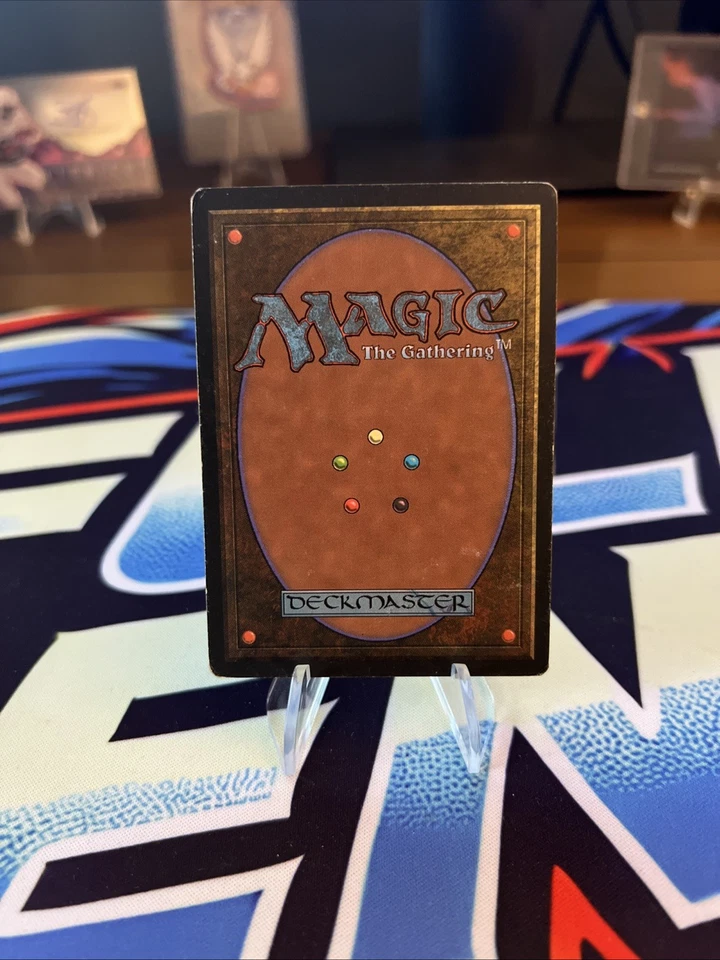 Magic MTG Serendib Efreet FBB Italian Black Border Signed Anson Maddocks - Image 2 of 2