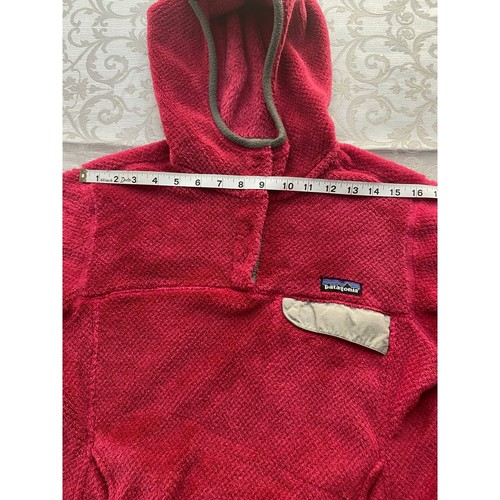 Patagonia Fleece Pullover Hoodie Pink Snap-T Kinder Gr. M - Bild 7 von 9