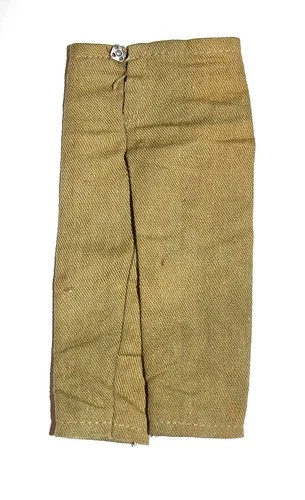 GI JOE - VINTAGE GREEN PANTS 2 SNAPS / TALKING COMMANDER MOA ADVENTURE TEAM G.I.