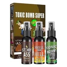 30ML Novelty Liquid Fart Gag Prank Joke Spray Can Stink Bomb Smelly Stinky