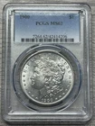 1900 MORGAN DOLLAR PCGS MS62